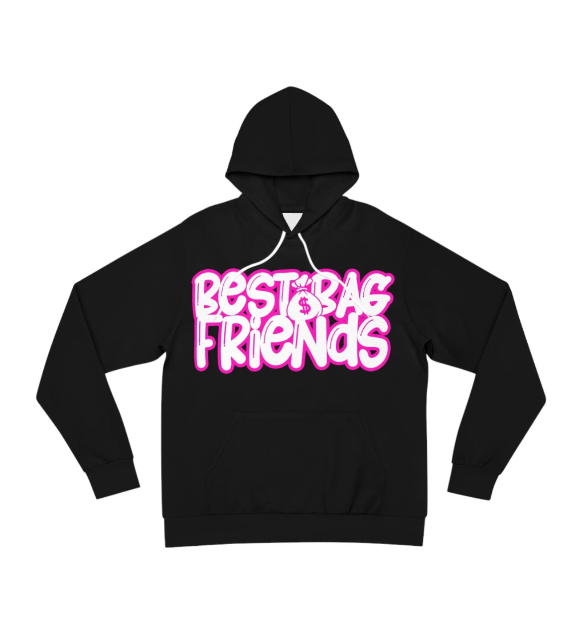 Best Bag Friends Hoodie in Black